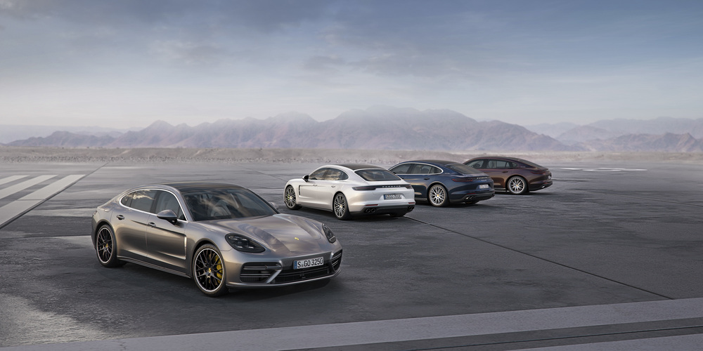 Мировая премьера моделей Panamera Executive и 911 RSR Мировая премьера моделей Panamera Executive и 911 RSR